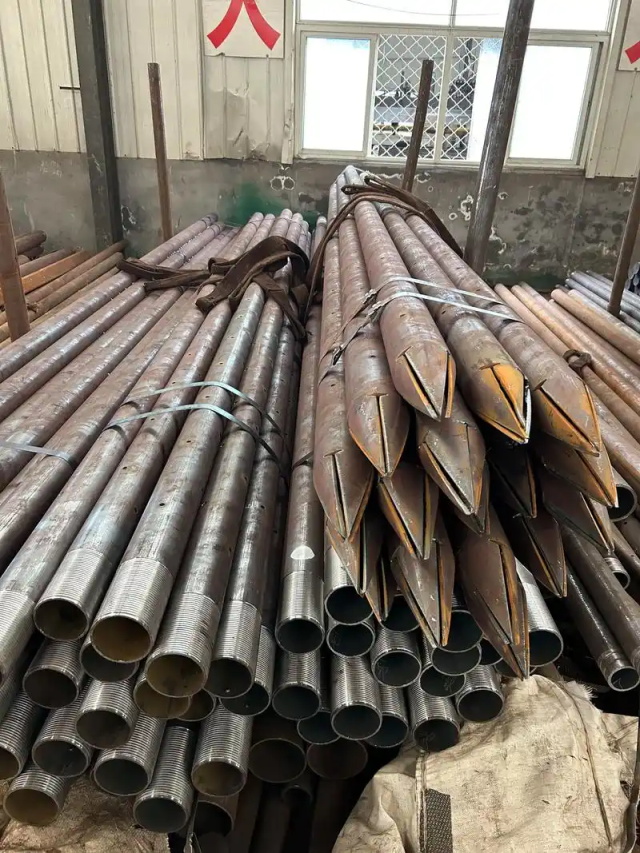 灵山钢花管锚杆